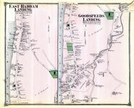 Haddam Landing Town East, East Haddam Landing Town, Goodspeeds Landing Town, Middlesex County 1874